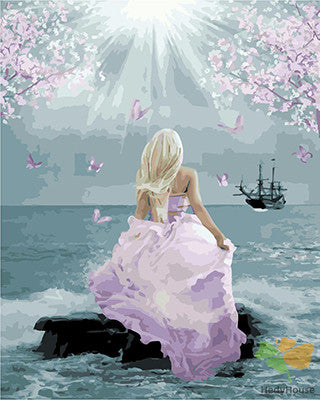 Portrait Paint By Numbers Kits UK GX24715