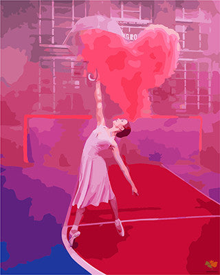 Love Paint By Numbers Kits UK GX24877