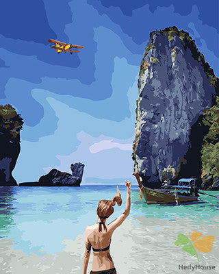 Portrait Paint By Numbers Kits UK GX24896