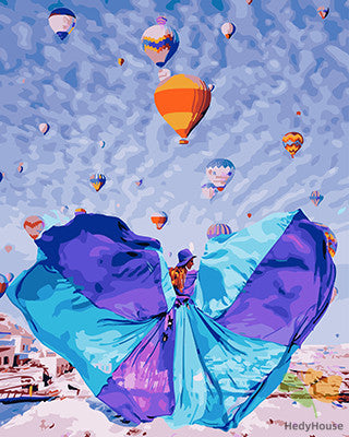 Portrait Paint By Numbers Kits UK GX24906