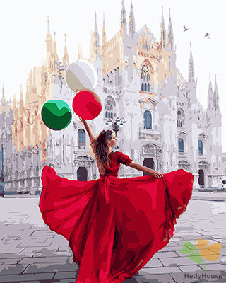 Portrait Paint By Numbers Kits UK GX24908