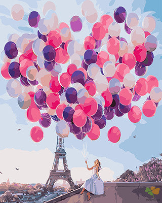 City Paint By Numbers Kits UK GX24910