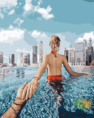 Portrait Paint By Numbers Kits UK GX24911