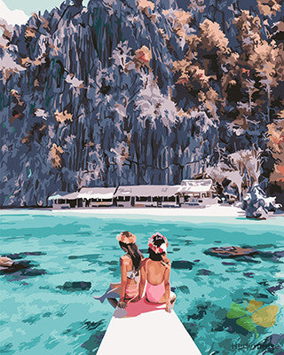 Portrait Paint By Numbers Kits UK GX24916