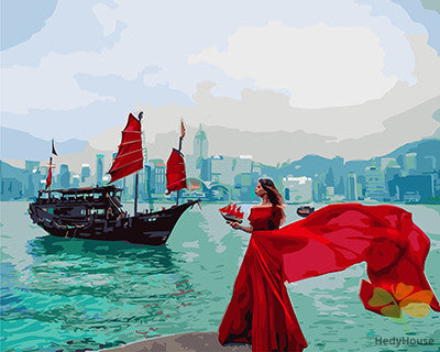 Portrait Paint By Numbers Kits UK GX24920