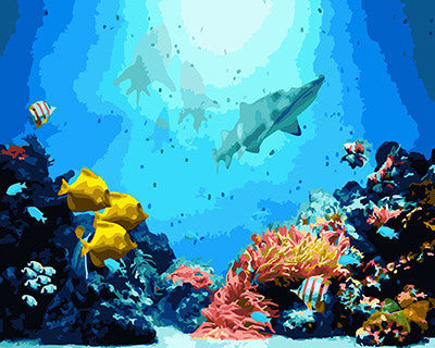 Animal Paint By Numbers Kits UK GX24935