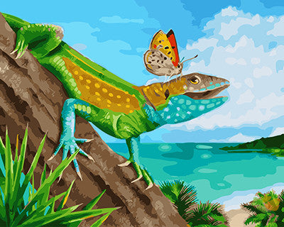 Animal Paint By Numbers Kits UK GX24943