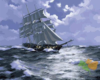 Seascape Paint By Numbers Kits UK GX25010