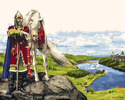 Portrait Paint By Numbers Kits UK GX25011