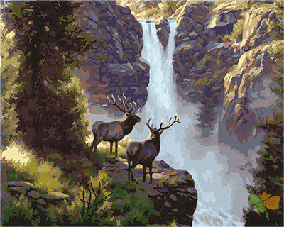 Animal Paint By Numbers Kits UK GX25059