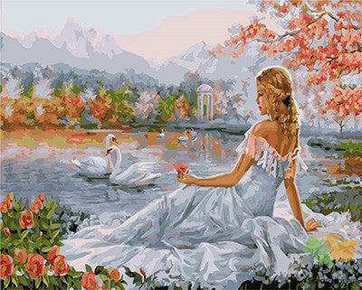 Portrait Paint By Numbers Kits UK GX25061