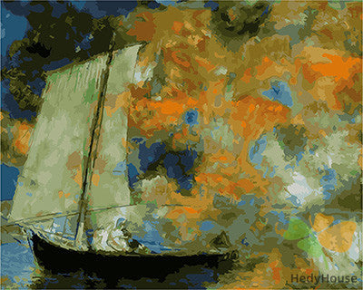 Seascape Paint By Numbers Kits UK GX25092