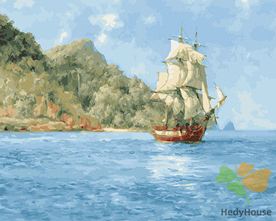 Seascape Paint By Numbers Kits UK GX25103