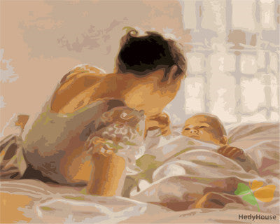 Portrait Paint By Numbers Kits UK GX25114