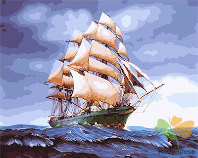 Seascape Paint By Numbers Kits UK GX25149
