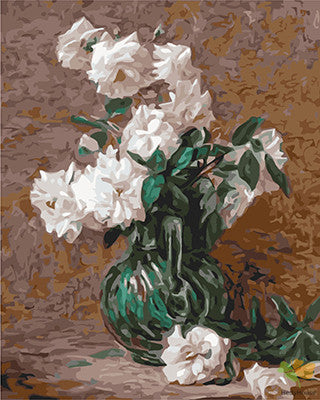 Flower Paint By Numbers Kits UK GX25158