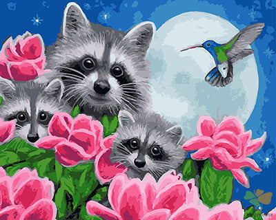 Animal Paint By Numbers Kits UK GX25164