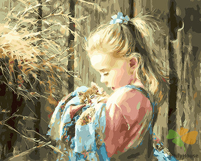 Portrait Paint By Numbers Kits UK GX25174