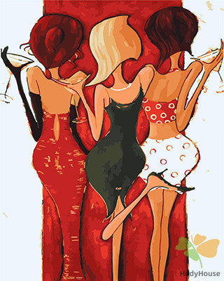 Portrait Paint By Numbers Kits UK GX25187