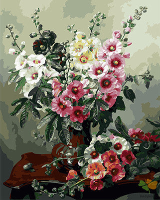 Flower Paint By Numbers Kits UK GX25246