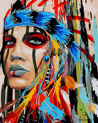 Portrait Paint By Numbers Kits UK GX25272