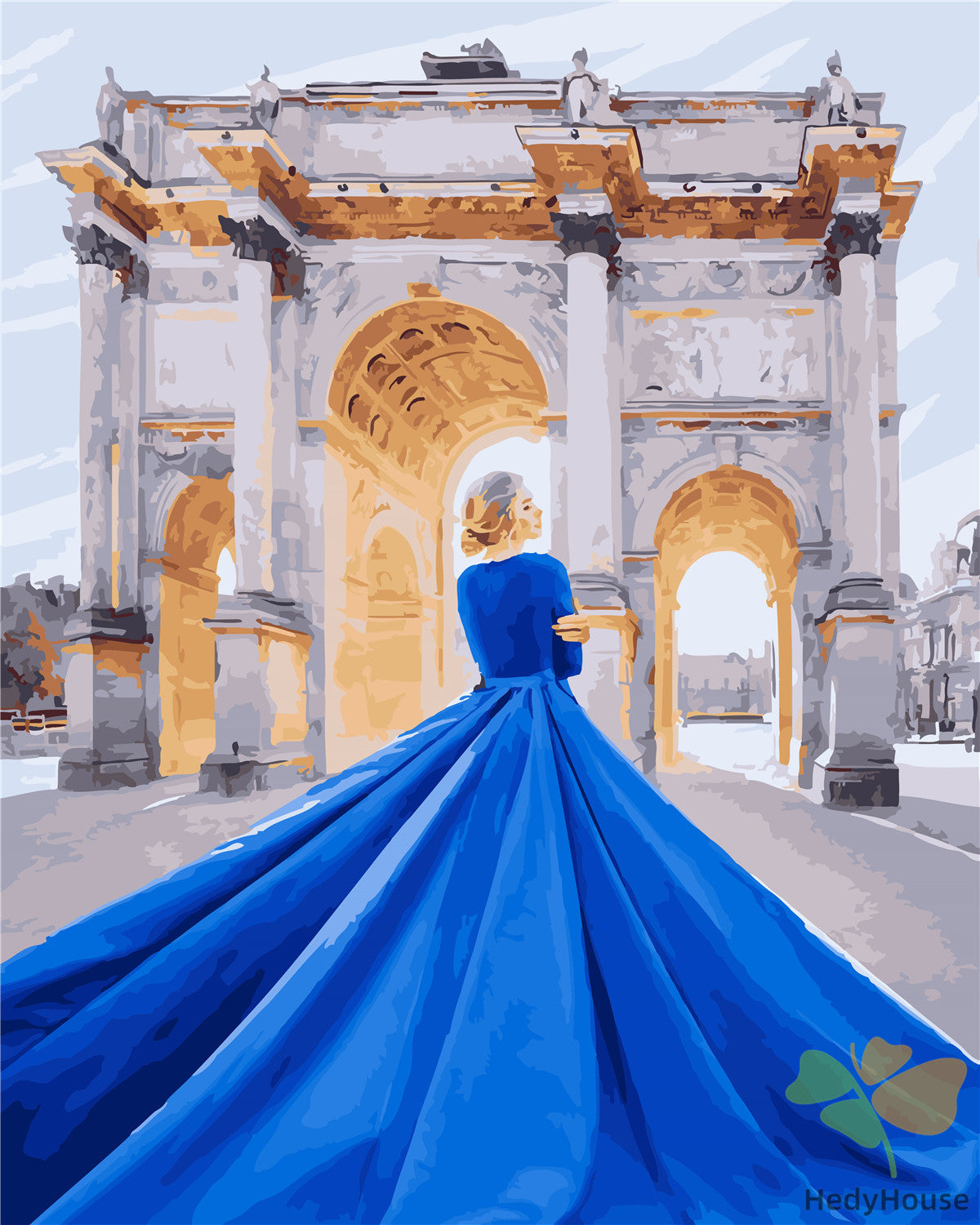 Portrait Paint By Numbers Kits UK GX25389