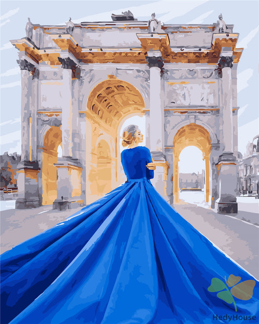 Portrait Paint By Numbers Kits UK GX25389