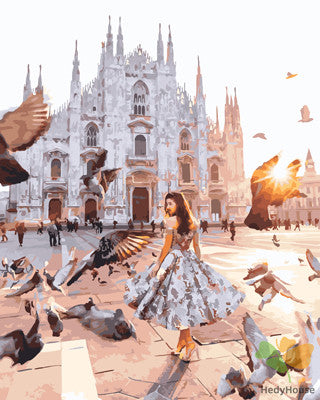 Portrait Paint By Numbers Kits UK GX25430