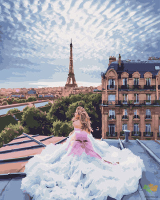 City Paint By Numbers Kits UK GX25433