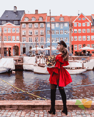 Portrait Paint By Numbers Kits UK GX25436