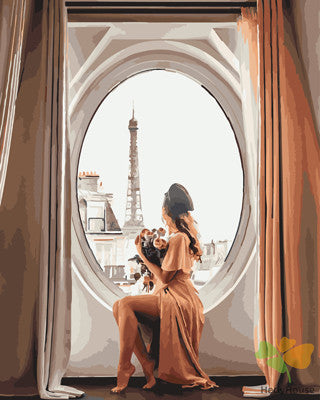 Portrait Paint By Numbers Kits UK GX25453