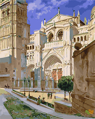 City Paint By Numbers Kits UK GX25464