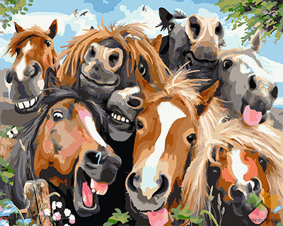 Animal Paint By Numbers Kits UK GX25485