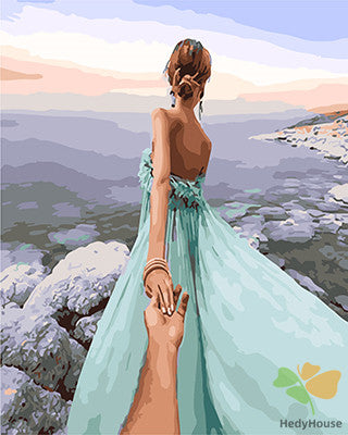 Portrait Paint By Numbers Kits UK GX25531