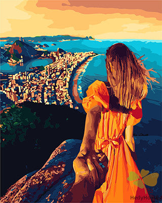 Portrait Paint By Numbers Kits UK GX25538