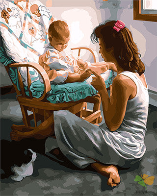 Portrait Paint By Numbers Kits UK GX25542