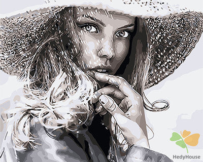 Portrait Paint By Numbers Kits UK GX25547