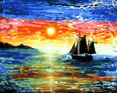 Colorful Paint By Numbers Kits UK GX25589