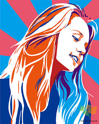 Portrait Paint By Numbers Kits UK GX25612