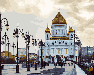 City Paint By Numbers Kits UK GX25677