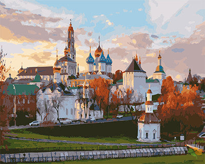 City Paint By Numbers Kits UK GX25678