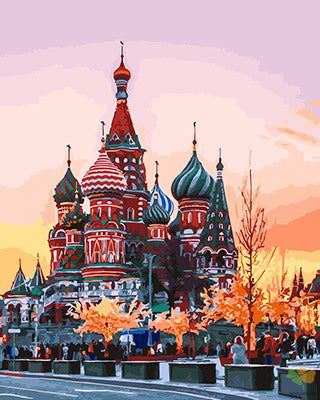 City Paint By Numbers Kits UK GX25680