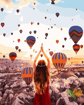 Portrait Paint By Numbers Kits UK GX25718