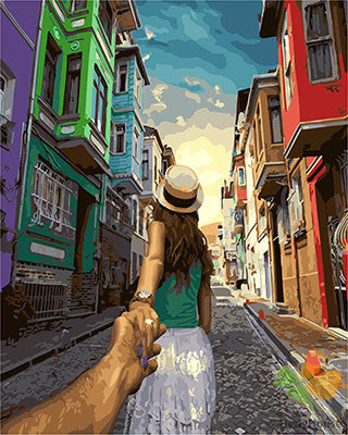 Portrait Paint By Numbers Kits UK GX25719