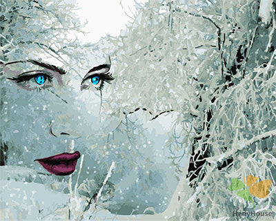 Portrait Paint By Numbers Kits UK GX25721