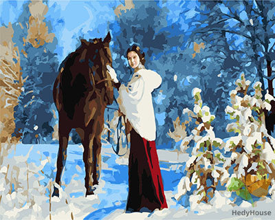 Portrait Paint By Numbers Kits UK GX25722