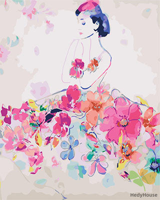 Portrait Paint By Numbers Kits UK GX25728