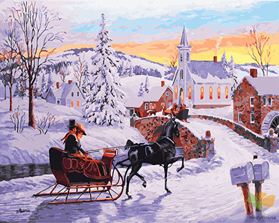 Portrait Paint By Numbers Kits UK GX25737