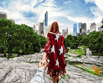 Portrait Paint By Numbers Kits UK GX25743