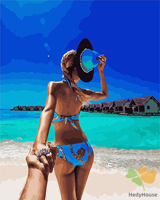 Portrait Paint By Numbers Kits UK GX25747